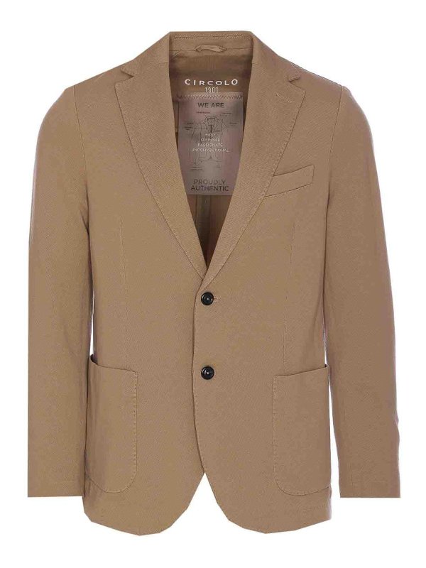 CIRCOLO 1901: casual jackets - Beige Jacket
