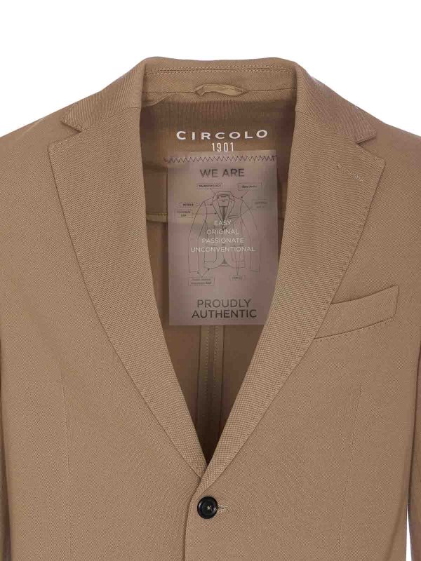 Beige Jacket shop online: CIRCOLO 1901
