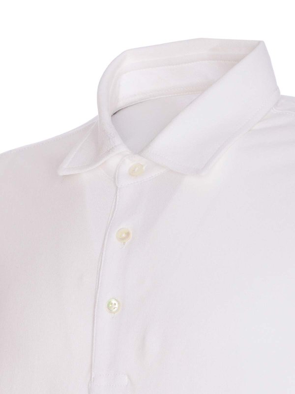 The Best Shops CIRCOLO 1901: polo shirts - White Polo