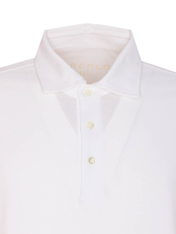 White Polo shop online: CIRCOLO 1901