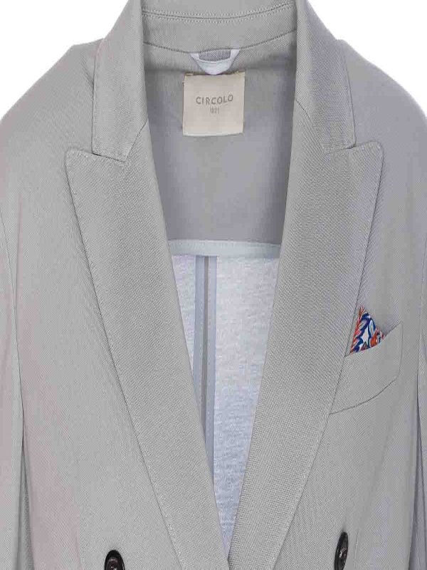 カジュアルジャケット - グレー shop online: CIRCOLO 1901