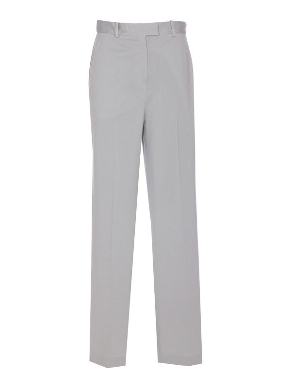 CIRCOLO 1901: Pantalones casual - Pantalón Casual - Gris