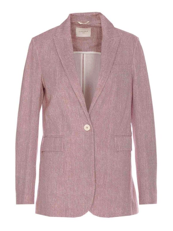 CIRCOLO 1901: blazers - Ink Blazer