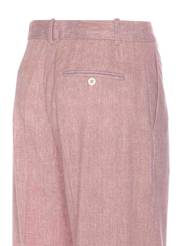 The Best Shops CIRCOLO 1901: casual trousers - Pink Pants