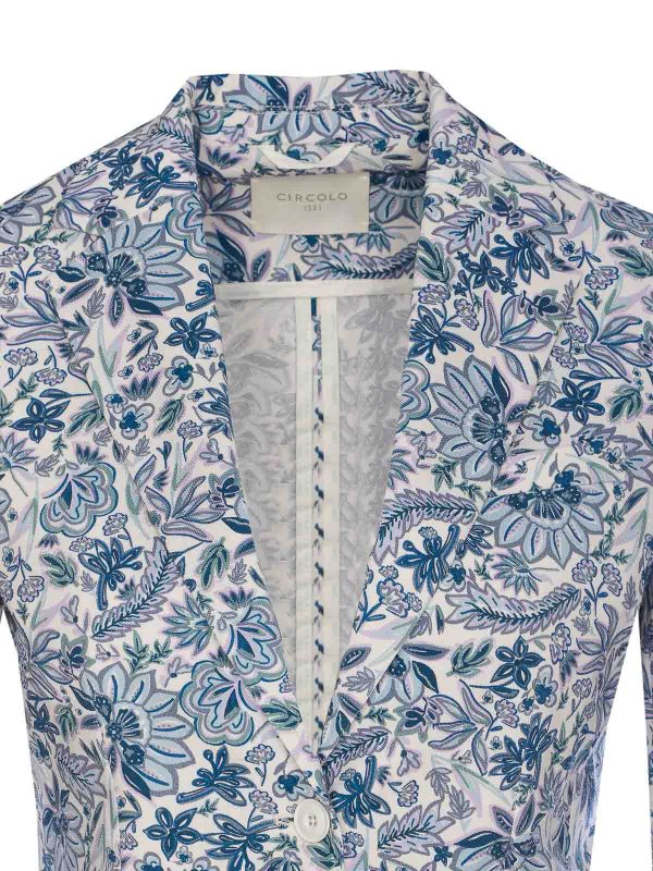 カジュアルジャケット - ブルー shop online: CIRCOLO 1901