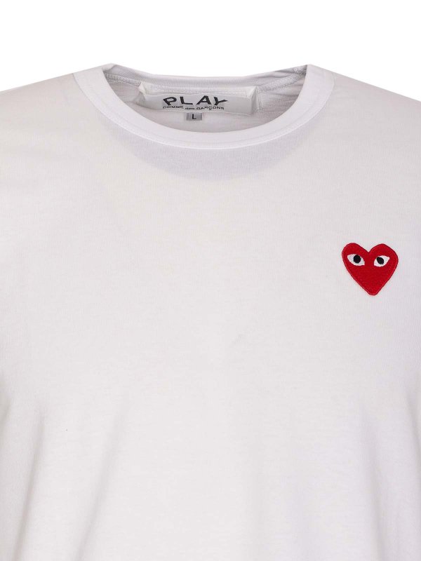 Camiseta - Blanco Replica 
online: Comme des Garçons Play