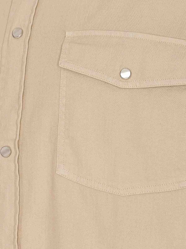 The Best Shops DONDUP: Hemden - Hemd - Beige