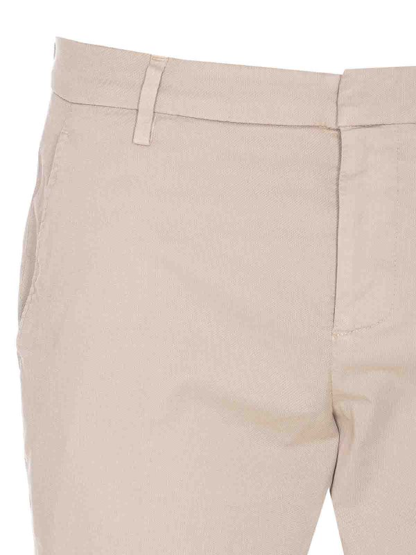 Beige Gaubert Pants shop online: DONDUP