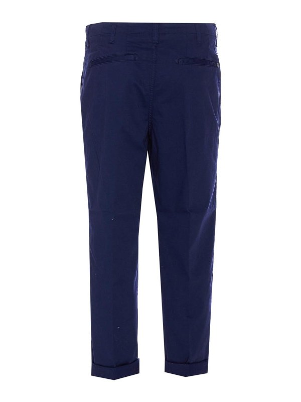 DONDUP: casual trousers online - Blue Zyan Pants