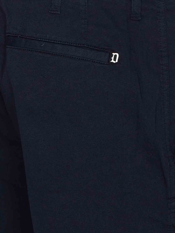 The Best Shops DONDUP: カジュアルトラウザー - カジュアルパンツ - ブルー