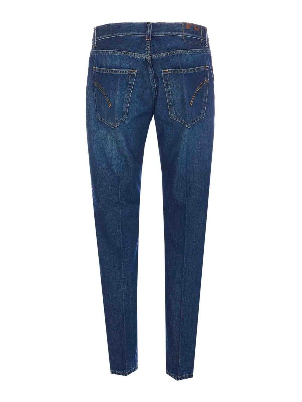 DONDUP: ストレートジーンズ online - ストレートジーンズ - ブルー