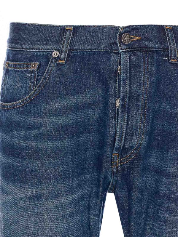 ストレートジーンズ - ブルー shop online: DONDUP