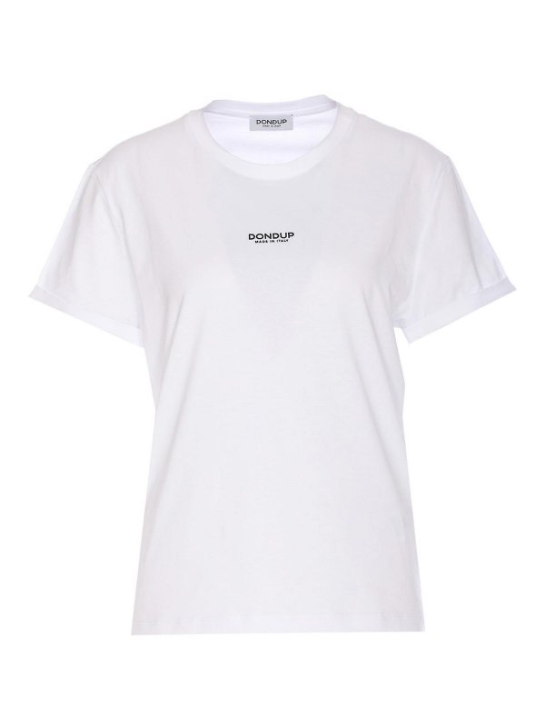 DONDUP: T-shirts - T-Shirt - Weiß