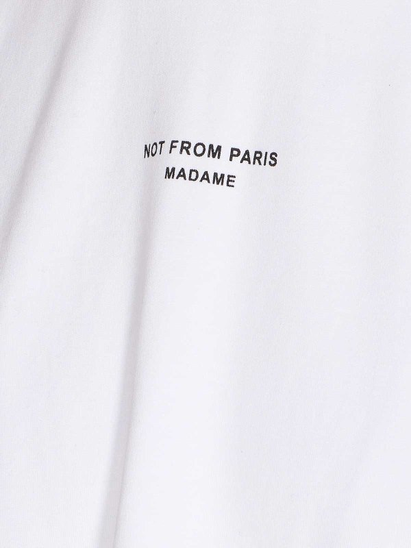 The Best Shops DRÔLE DE MONSIEUR: T-shirts - T-Shirt - Weiß