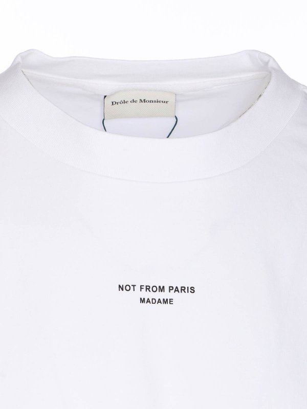 T-Shirt - Weiß Replica 
online: DRÔLE DE MONSIEUR