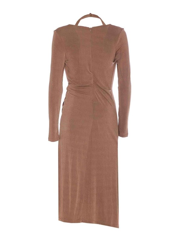 ELEH: ニーレングスドレス online - 膝丈ドレス - ベージュ