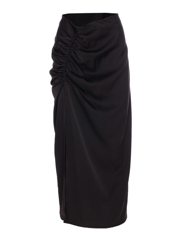 ELEH: Knielange und Midi Röcke - Midirock - Schwarz