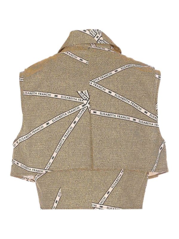 ELISABETTA FRANCHI: ベスト online - ベスト - ベージュ