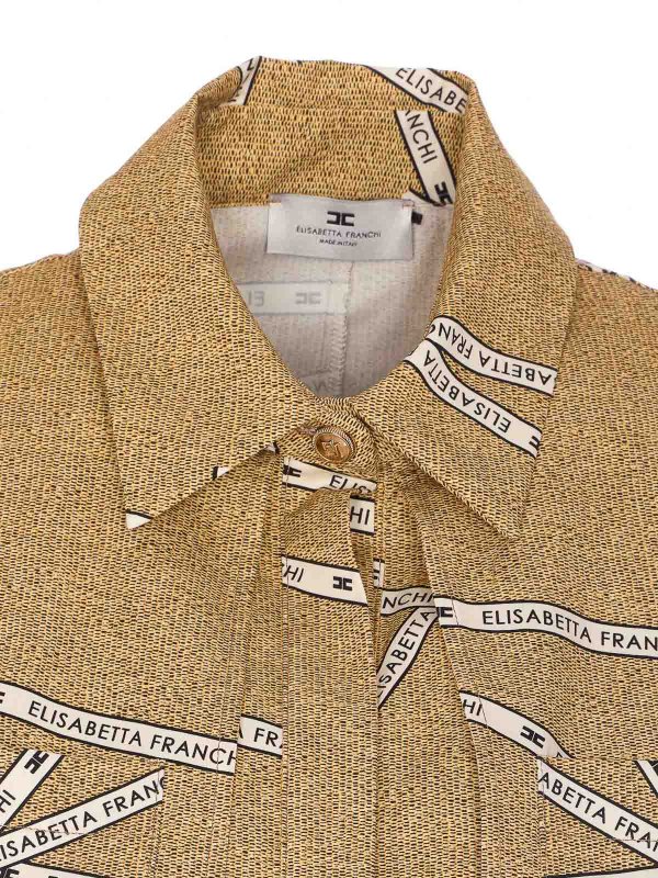 ベスト - ベージュ shop online: ELISABETTA FRANCHI