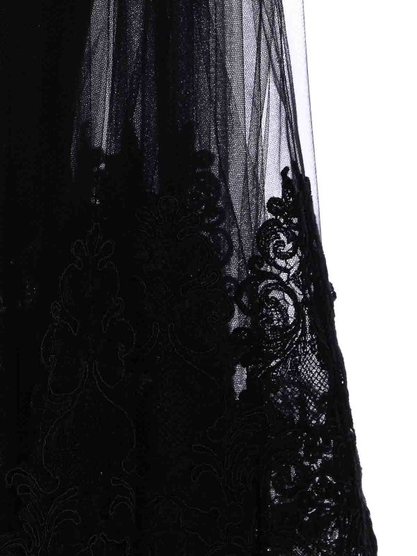 Elisabetta Franchi Black Skirt - Black - Women | GO04252E2110