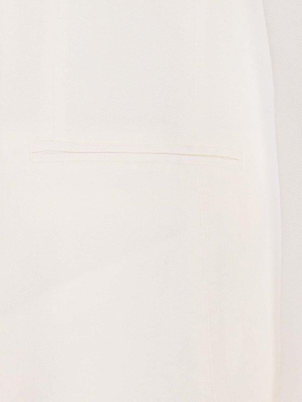 ジャケット ELISABETTA FRANCHI Women Jackets GI15752E2 360 White Elisabetta Franchi Jacket - White - Women | GI15752E2360