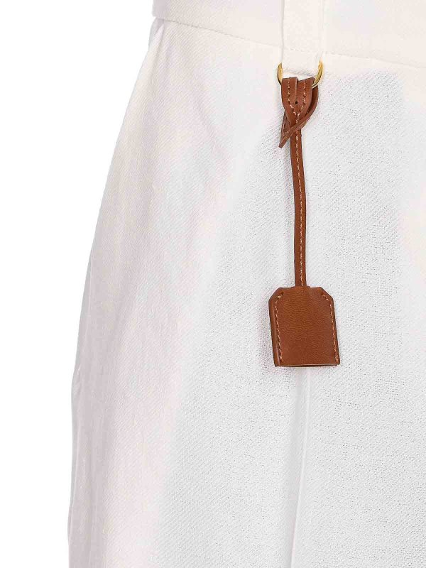 Shorts - Blanco shop online: ELISABETTA FRANCHI