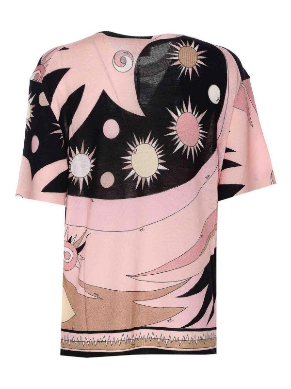 EMILIO PUCCI: t-shirts online - Star Print T-Shirt