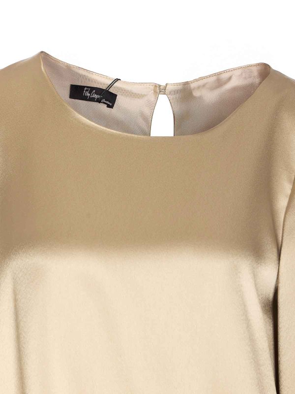 Satin Effect Shirt shop online: FELY CAMPO
