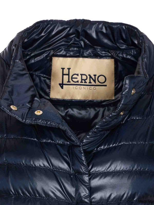 ベスト - ブルー shop online: HERNO