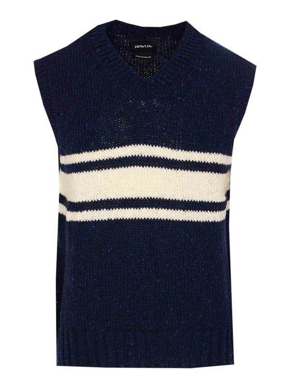 HOWLIN: Chalecos - Chaleco - Azul
