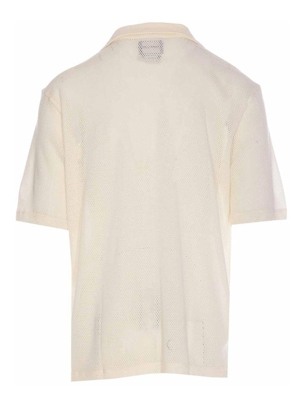 HOWLIN: shirts online - White Bass Shirt