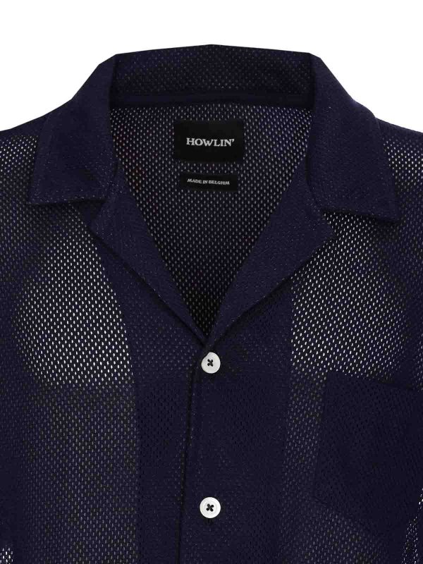 Hemd - Blau shop online: HOWLIN