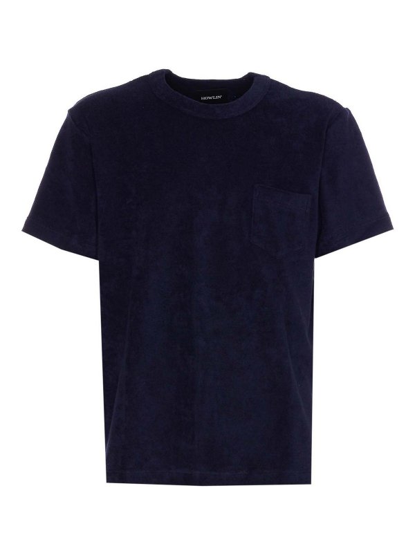 HOWLIN: T-shirts - T-Shirt - Blau