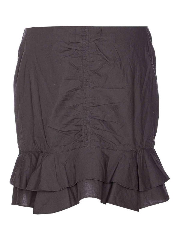 【送料&関税込】Marant Atoile Breenea Skirt Isabel Marant Étoile Breenea Mini Skirt In Black | ModeSens