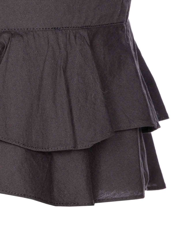【送料&関税込】Marant Atoile Breenea Skirt Isabel Marant Etoile Breenea Skirt - Black | JU0301FAC1J06E01BK