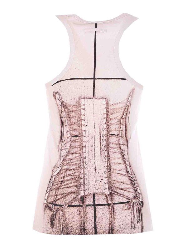 The Best Shops JEAN PAUL GAULTIER: トップス＆タンクトップ - トップ/タンクトップ - ヌードカラー