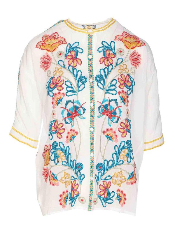 JOHNNY WAS: シャツ - シャツ - マルチカラー