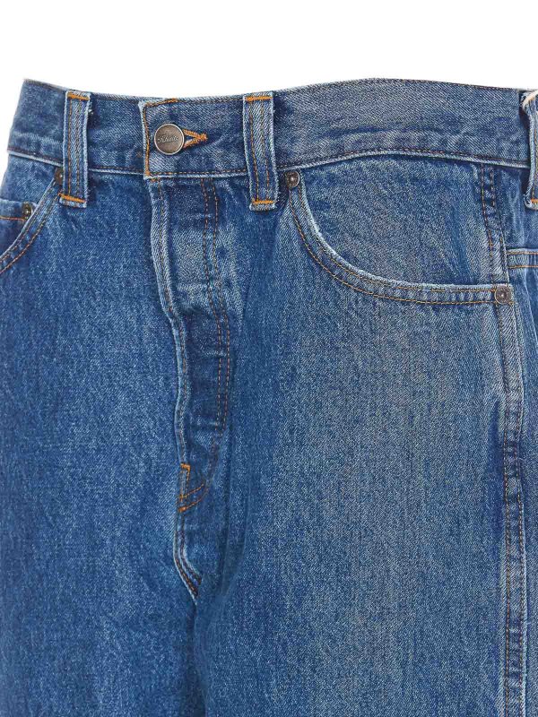 The Best Shops KHAITE: Jeans évasés - Jean Bootcut - Bleu