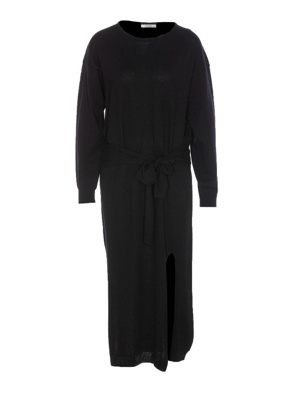 LEMAIRE: Maxikleider - Maxikleid - Schwarz