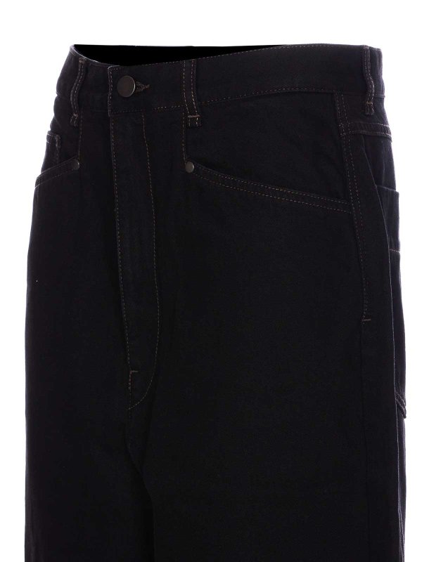 The Best Shops LEMAIRE: ブーツカットジーンズ - ブーツカットジーンズ - 黒