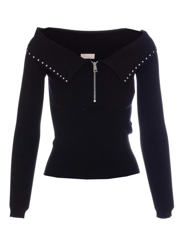Liu Jo: Tops y camisetas sin mangas - Top - Negro