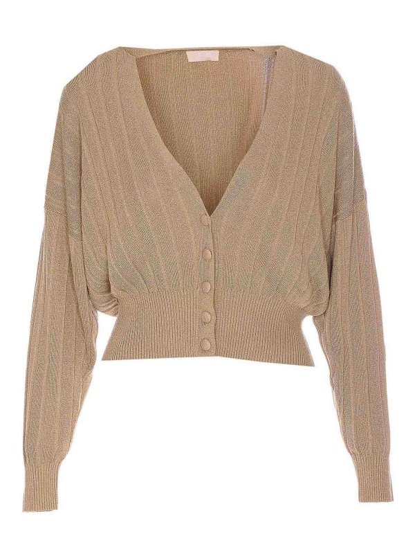 Liu Jo: カーディガン - カーディガン - ベージュ