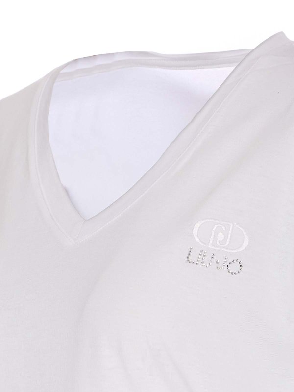 The Best Shops Liu Jo: Camisetas - Camiseta - Blanco