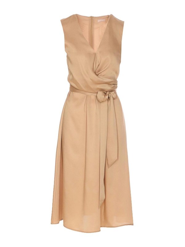 Liu Jo: ニーレングスドレス - 膝丈ドレス - ベージュ