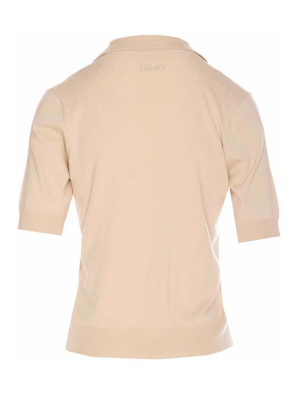Liu Jo: Pull col rond online - Pull Col Rond - Beige