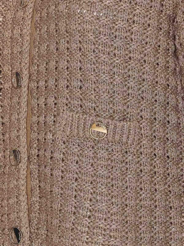 The Best Shops Liu Jo: casual jackets - Knitted Lurex Jacket