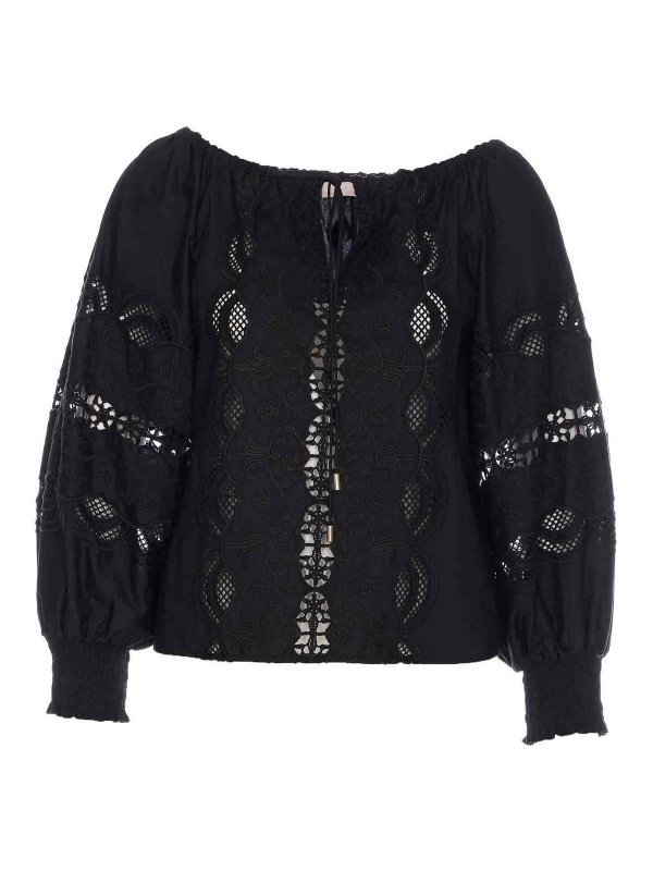 Liu Jo: Blouses - Blouse - Noir