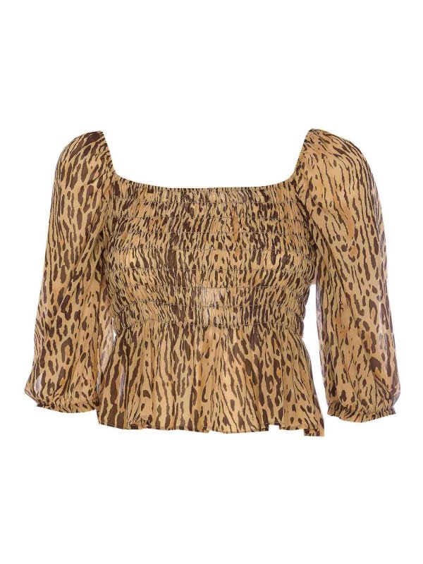 Liu Jo: Tops y camisetas sin mangas - Top - Beis