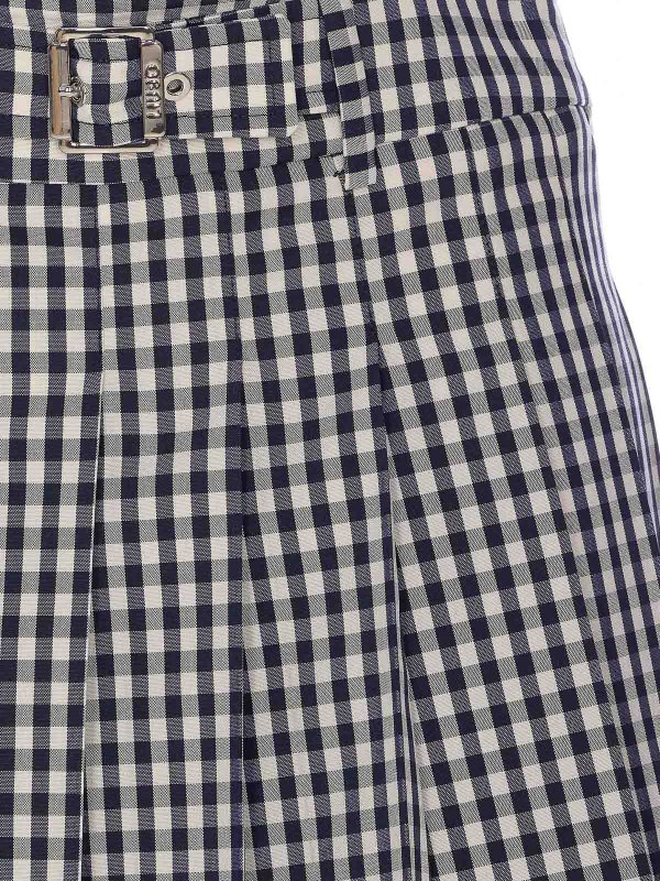Check Motif Mini Skirt shop online: Liu Jo
