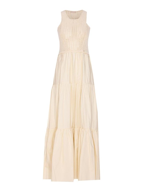 Liu Jo: Maxi robe - Maxi Robe - Beige